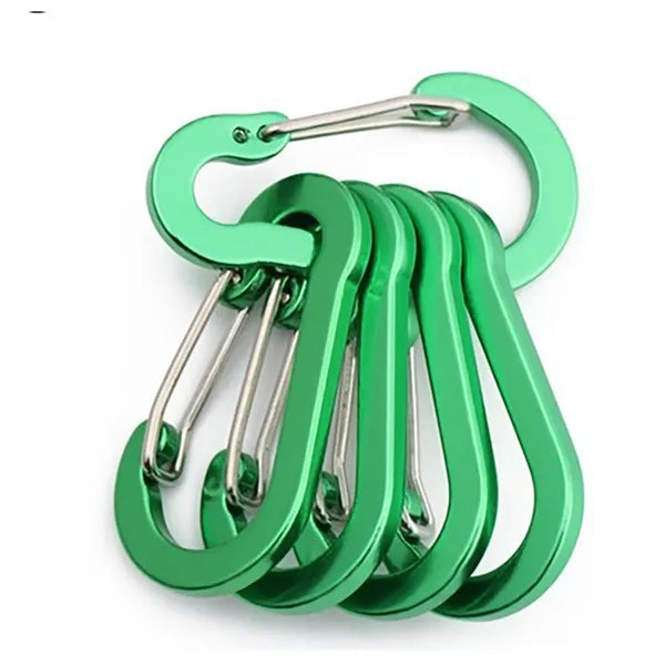 Multi-Use Aluminum Carabiner Clips