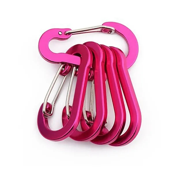 Multi-Use Aluminum Carabiner Clips