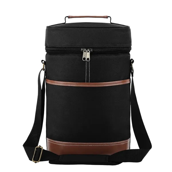 Double Bottle Insulated Wine Cooler Bag