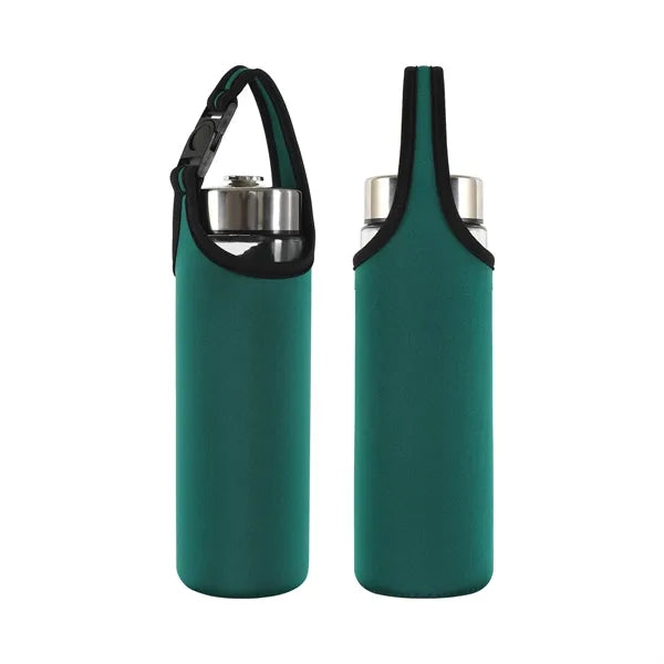 3mm Neoprene Large Bottle Sleeve with Clip Handle
