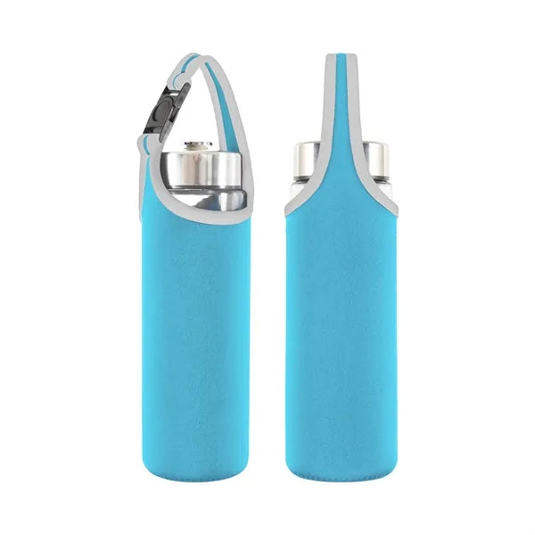 3mm Neoprene Large Bottle Sleeve with Clip Handle