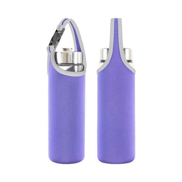3mm Neoprene Large Bottle Sleeve with Clip Handle