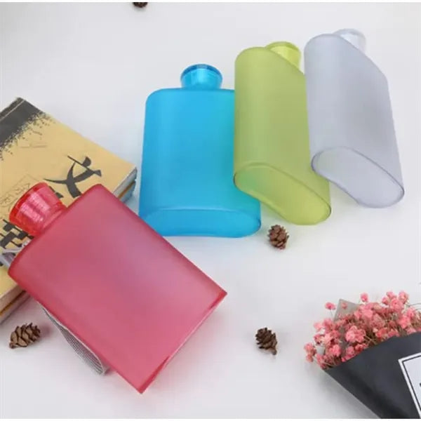 13.5oz Gradient Lightweight Glass Water Bottle with Lanyard