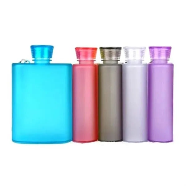 13.5oz Gradient Lightweight Glass Water Bottle with Lanyard