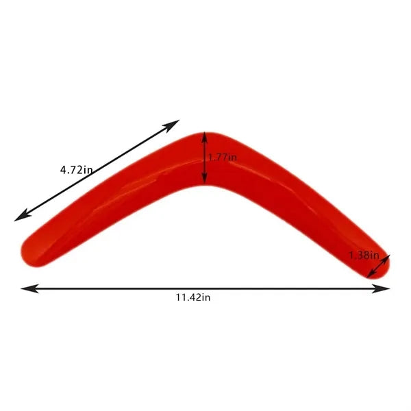 Plastic boomerang flying disc outdoor toy for kids adults