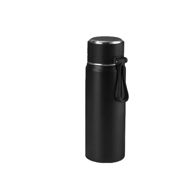 17 Oz Insulated Stainless Steel Dual Lid Water Bottle