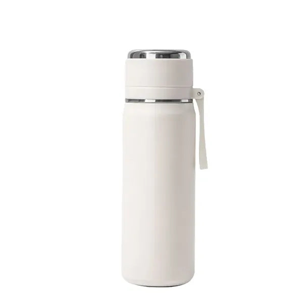 17 Oz Insulated Stainless Steel Dual Lid Water Bottle
