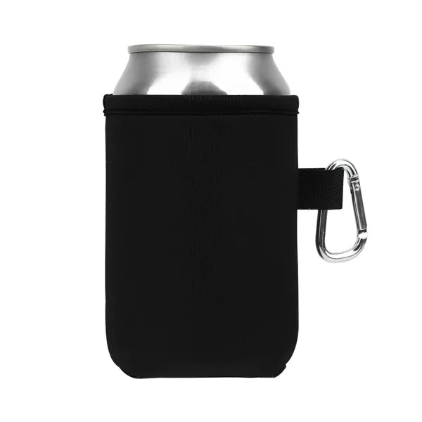 12Oz Can Cooler With Carabiner