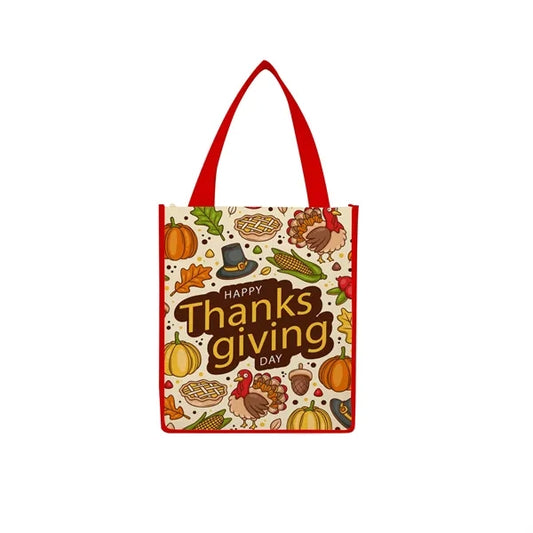 Laminated Non-Woven Tote Bag ( 12" X 13" X 8" )