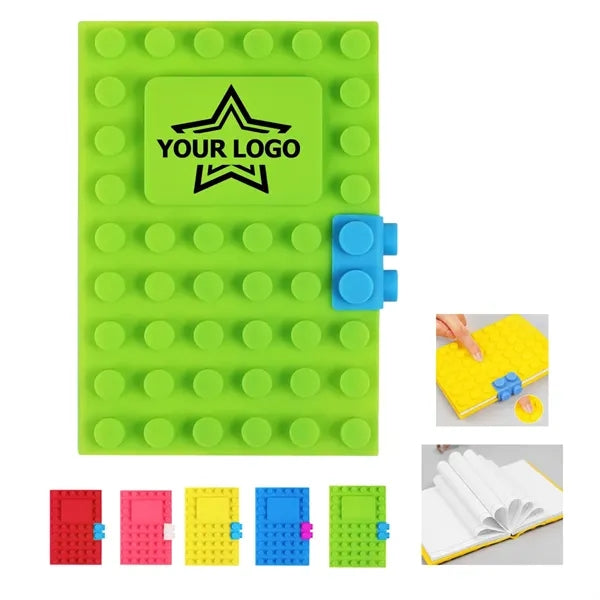 Pop Bubble Fidget Silicone Notebook
