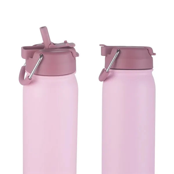 24 oz. PopSip Vacuum Insulated Water Bottle w/2-in-1 Sipper