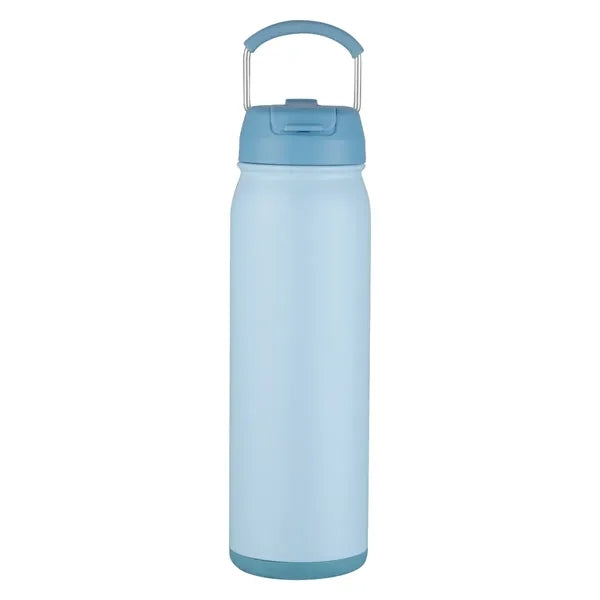24 oz. PopSip Vacuum Insulated Water Bottle w/2-in-1 Sipper