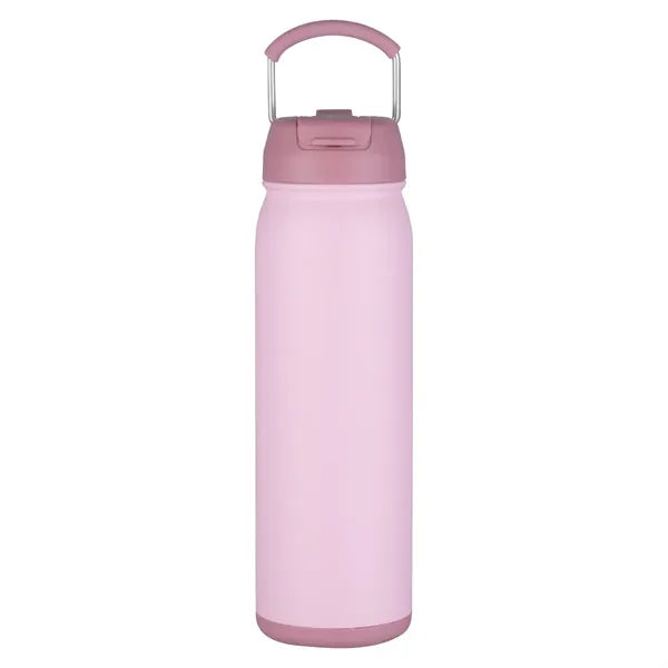 24 oz. PopSip Vacuum Insulated Water Bottle w/2-in-1 Sipper