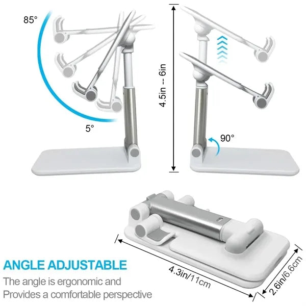 Adjustable Angle Height Cell Phone Stand