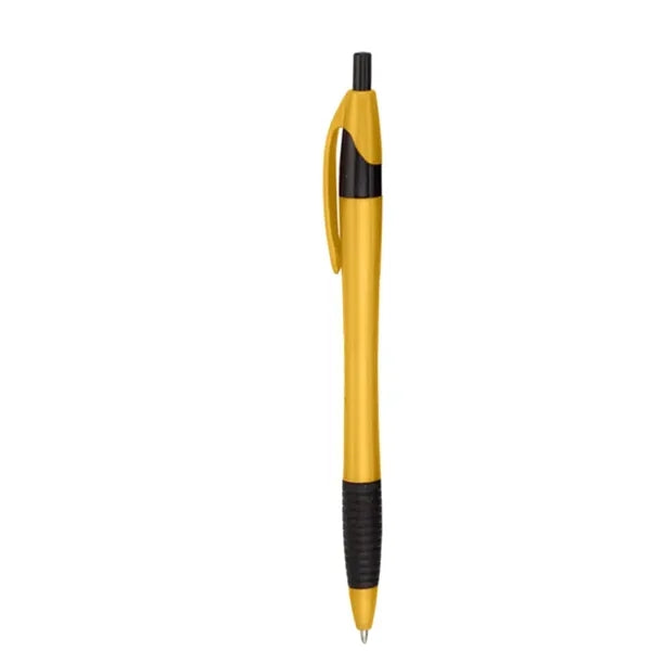Union Printed - Slims Shiny Grip Click Pen