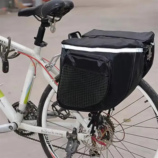 Waterproof Bike Rear Rack Bag for Commuting and Outdoor Adve