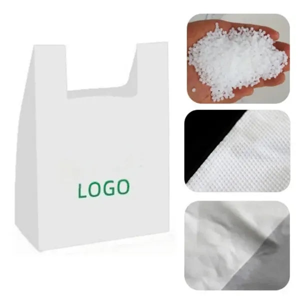 Supermarket Biodegradable Shopping Tote Daily-use PlasticBag