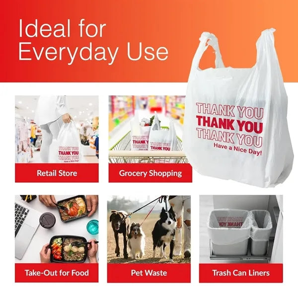 Supermarket Biodegradable Shopping Tote Daily-use PlasticBag