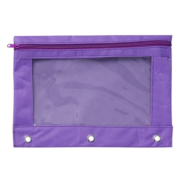 Lightweight Pen & Pencil Pouch with Clear Window