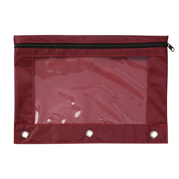 Lightweight Pen & Pencil Pouch with Clear Window