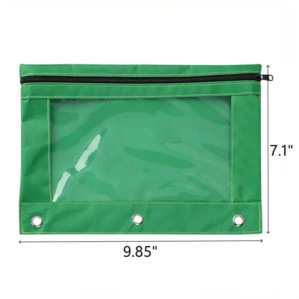 Lightweight Pen & Pencil Pouch with Clear Window