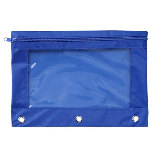 Lightweight Pen & Pencil Pouch with Clear Window