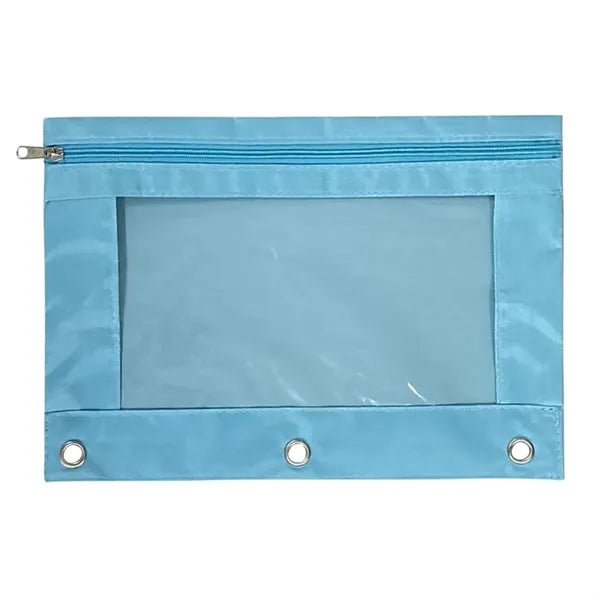 Lightweight Pen & Pencil Pouch with Clear Window