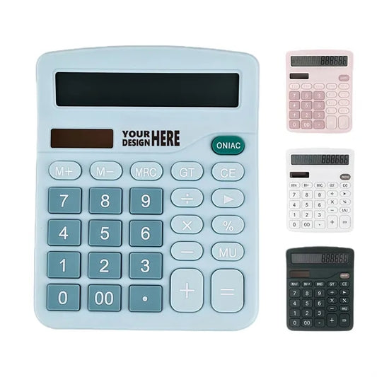 12 Digit Solar Dual Power Calculator