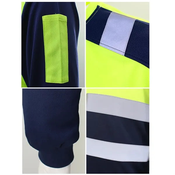 Safety Shirts Long Sleeve Class 3 High Visibility
