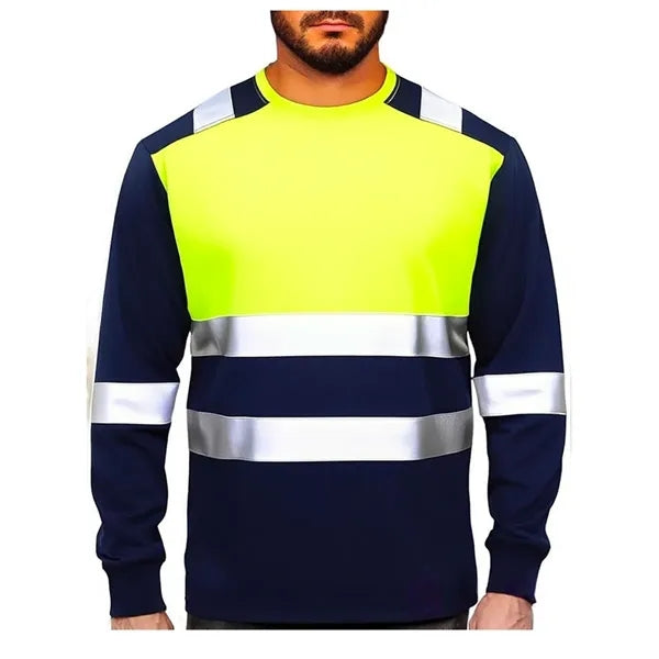 Safety Shirts Long Sleeve Class 3 High Visibility