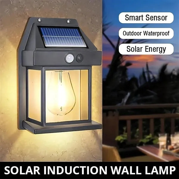 Waterproof Motion Sensor Auto Switch 3-Mode Solar Wall Light