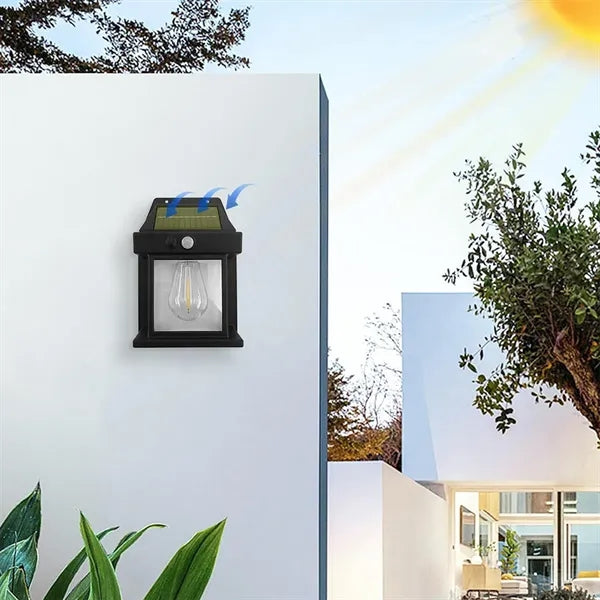 Waterproof Motion Sensor Auto Switch 3-Mode Solar Wall Light