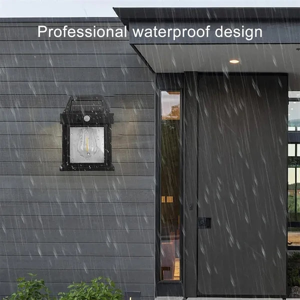 Waterproof Motion Sensor Auto Switch 3-Mode Solar Wall Light