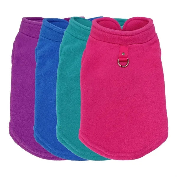 Pet Fleece Puppy Vest Winter Dog Clothes