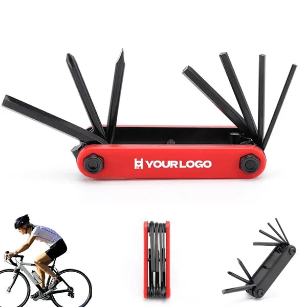 7 in 1 folding allen wrench set repair tools for mtb bike