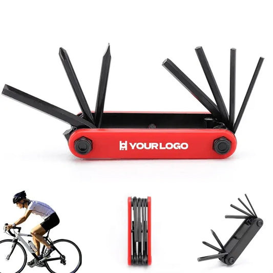 7 in 1 folding allen wrench set repair tools for mtb bike
