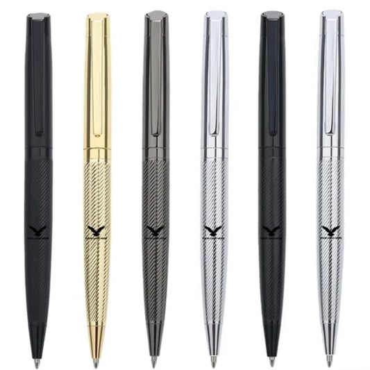 Compact Stainless Mini Ballpoint Pen Pocket Clip