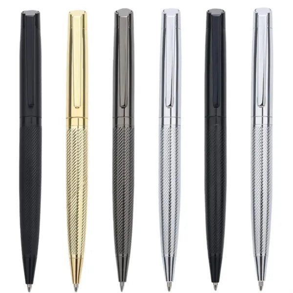 Compact Stainless Mini Ballpoint Pen Pocket Clip