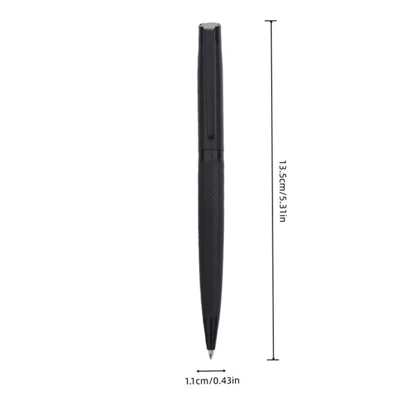 Compact Stainless Mini Ballpoint Pen Pocket Clip