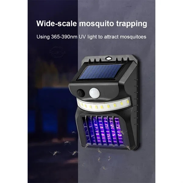 Motion Sensor Easy Install Anti-Mosquito Solar Wall Light