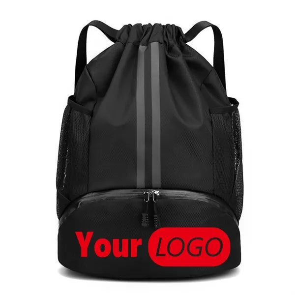 Lightweight and Portable Sport Backpack with Separate Wet-Dr
