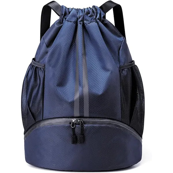 Lightweight and Portable Sport Backpack with Separate Wet-Dr