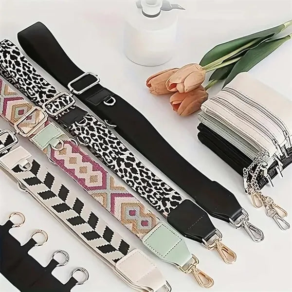 Adjustable crossbody phone strap lanyard with zipper wallet