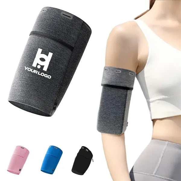 Universal armband with phone sleeve for running hiking