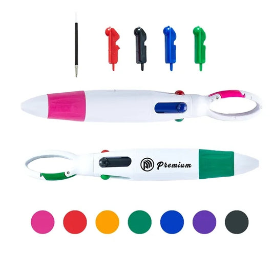 4 in 1 Multicolor Creative Ballpoint Pen Retractable