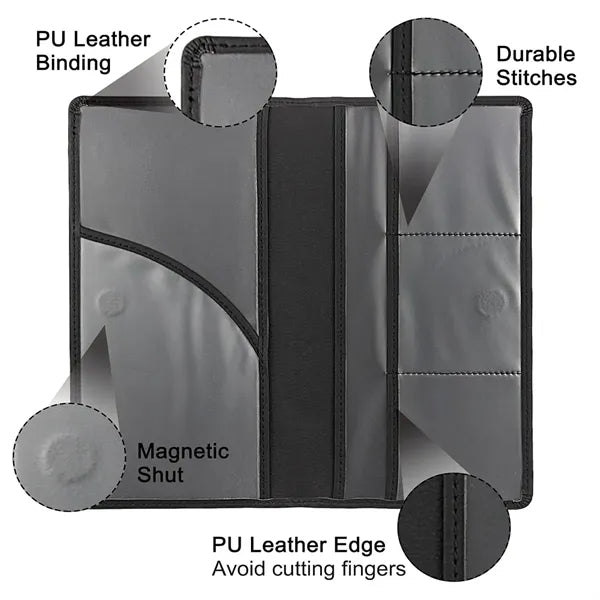 Premium Car Registration and Insurance Card Holder