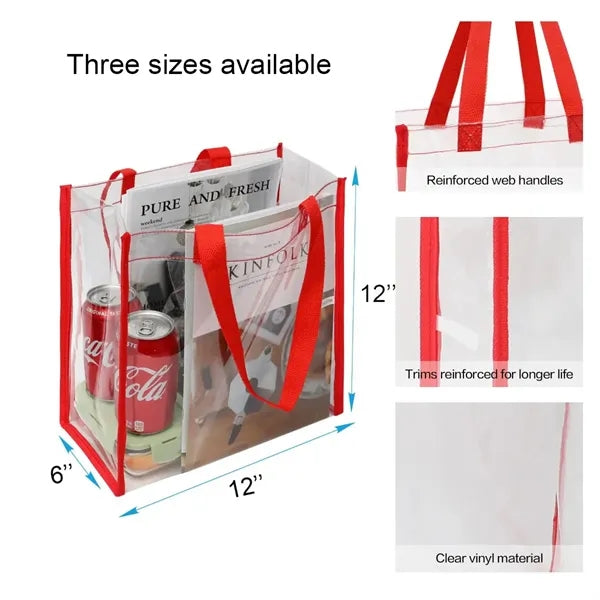 Clear Tote Bag Stadium Approved