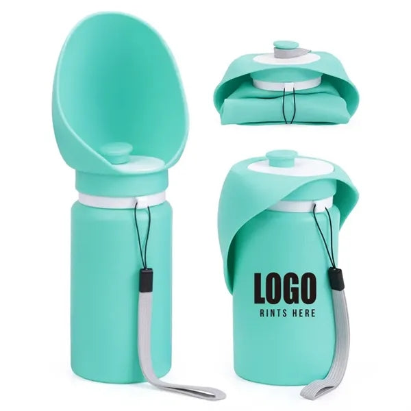 Dog Water Bottle Silicone Foldable Bottle for Pets