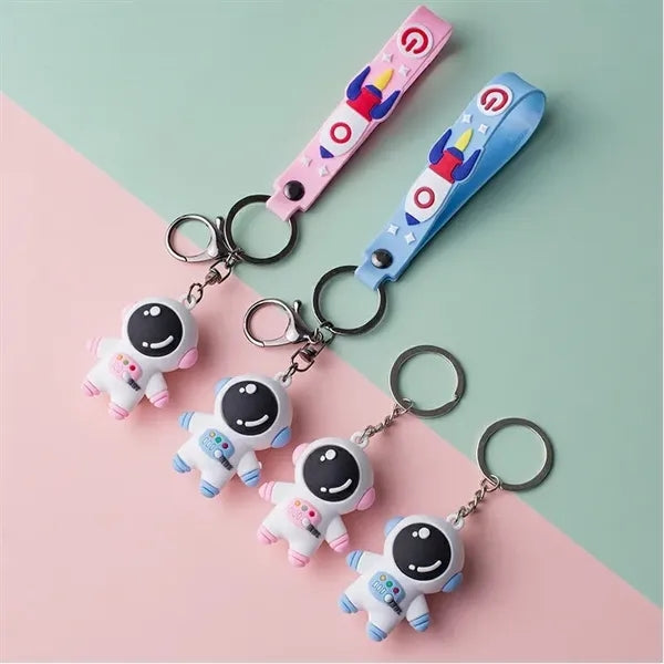 Astronaut Keychain Phone Pendant Keyring Bag