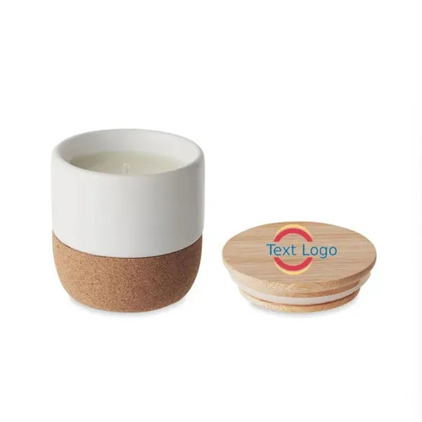 Eco-friendly Vegetable Wax and Cork Candle